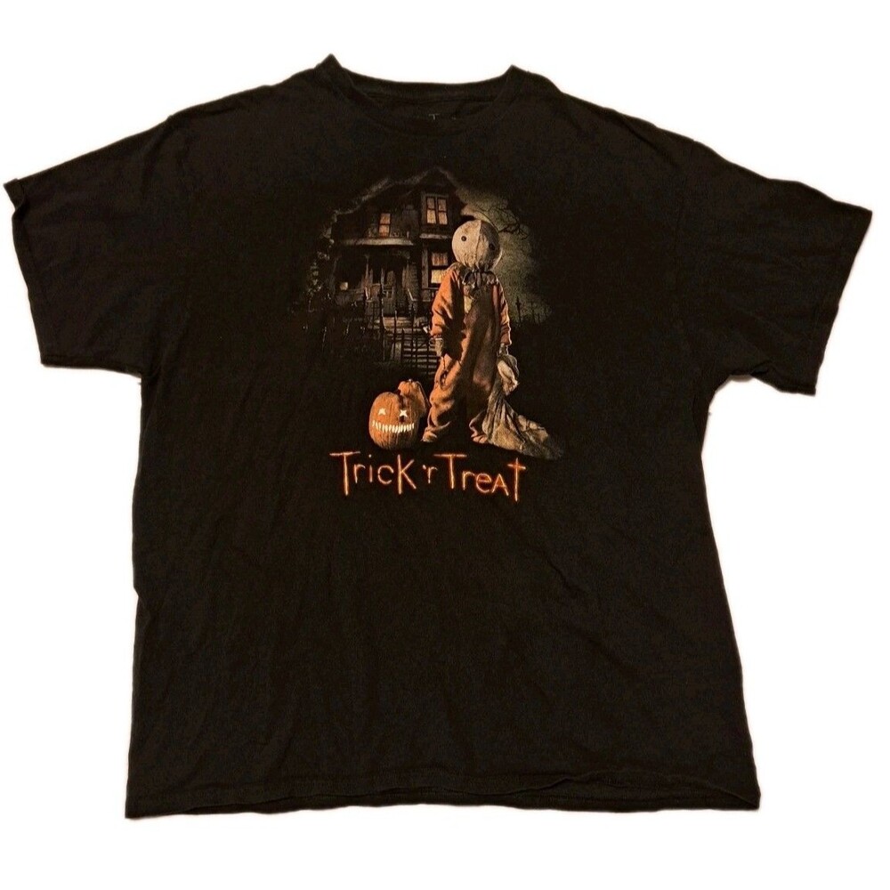 Trick ’R Treat Movie Sam Men’s XL Black T-Shirt 2019 Legendary Horror Halloween